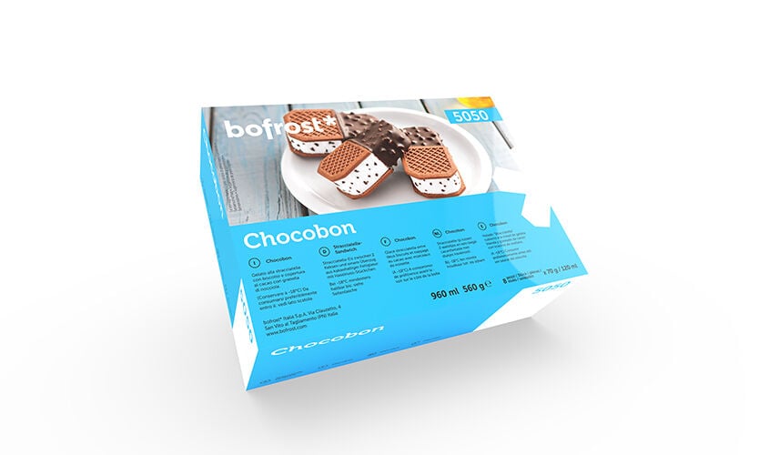 imballaggio chocobon bofrost